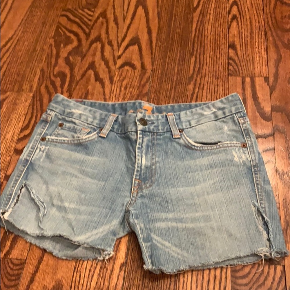 7 For All Mankind jean shorts, size 27